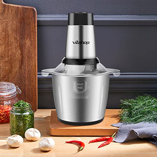 フードプロセッサー 3.5L大容量 500Wハイパワー フードチョッパー 3  