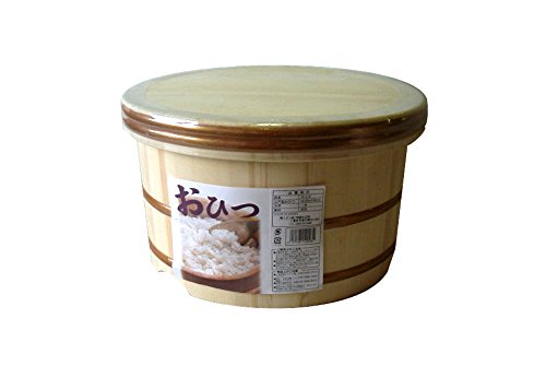 あ*き様 市原木工所 木製 おひつ 一升 直径30×高さ19cm 白松 Amazon｜市原木工所 木製 おひつ 一升 直径30×高さ19cm お櫃 米