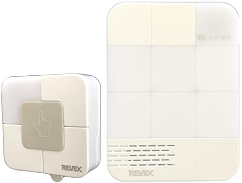 リーベックス(Revex) ワイヤレス チャイム インターホン XPNシリーズ 送受信機セット 防雨型押しボタン 増設用 6カ所呼び出しチャイム 病院 介護 子育て XPN1710Bの通販は