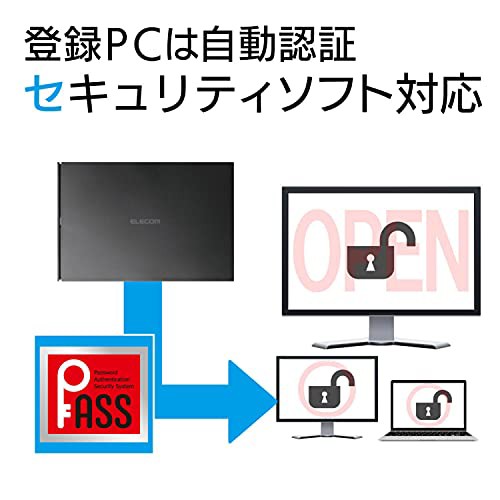 エレコム ポータブルSSD 500GB USB3.2Gen1 PS5/PS4(メーカー動作確認済) データ復旧サービスLite付 ブラック ESD-EJ0500GBKR