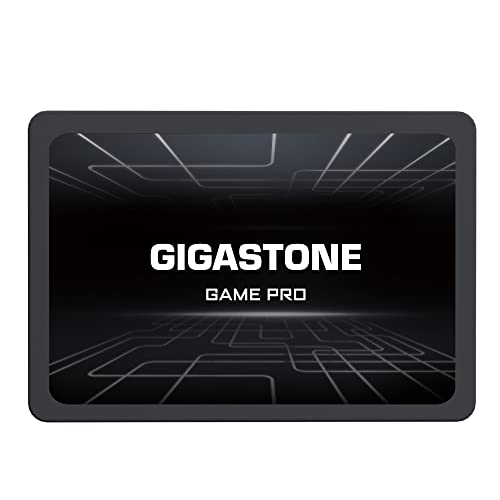 Gigastone 内蔵SSD 1TB Game Pro 2.5インチ 3D NAND採用 7mm SATA III 6Gb/s 最大読み込み速度 540MB/s