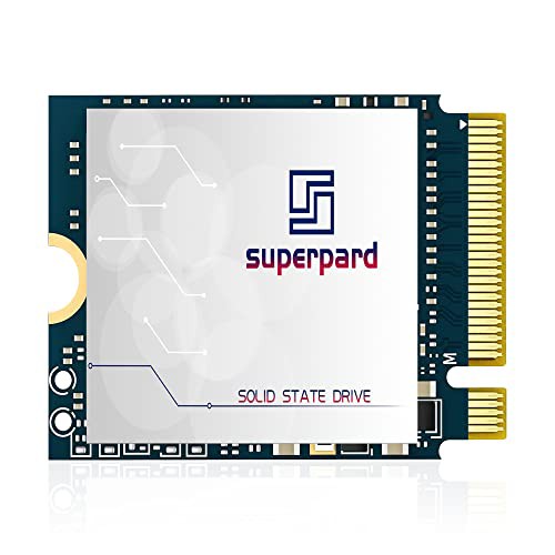 Superpard M.2 2230 SSD 256GB NVME PCIe Gen 3.0x4 30mm 内蔵 Microsoft Surface pro 7/pro 8+/pro X/laptop3/laptop4/laptop Go