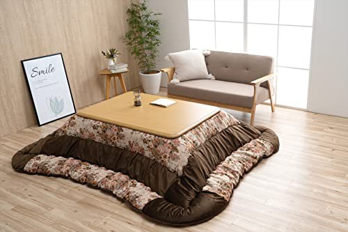 イケヒコ・コーポレーション イケヒコ こたつ 掛け 布団 ミリア ベージュ 長方形 約205×245?p 単品 ジャガード織 ● 80~90×120cmのこたつ台に適応 #1151690020203