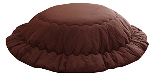 イケヒコ こたつ布団 丸型 単品 つむぎ調 『先染IT01』 ブラウン 約225cm丸(♯9810551) 12,400円