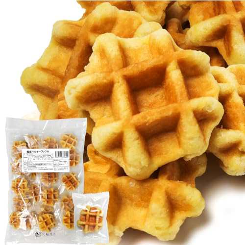 彩輪商店 ベルギーワッフル 国内製造 ワッフル お菓子 焼菓子 おやつ プレーン 個包装 20個入り