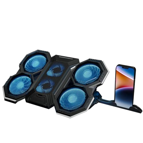 『2024新登場・強冷 冷却ファン』Zacooraラップトップ冷却パッド|強力なターボファン ラップトップクーラー|過熱を避け、ゲーミングノートパソコンを保護する| 14〜17インチ(F12-高配版)の通販は 5,160円