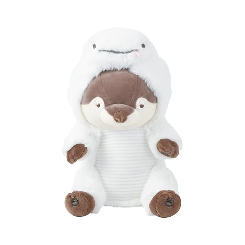 りぶはあと フード座り抱き枕 プレミアムねむねむアニマルズ カワウソのくるり Sサイズ(全長約27cm) ヘビ 蛇 干支 スマホスタンド 27028-33 5,130円