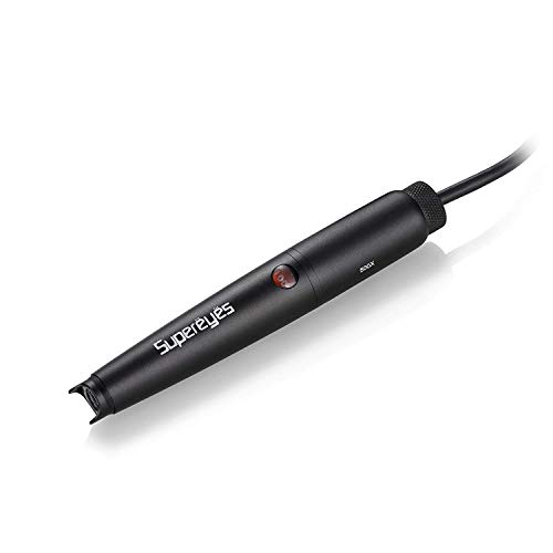Supereyes B008 5.0MP 1〜500倍 デジタルマイクロスコープ USB パソコン接続デジタル顕微鏡 LEDライト、スタンド付