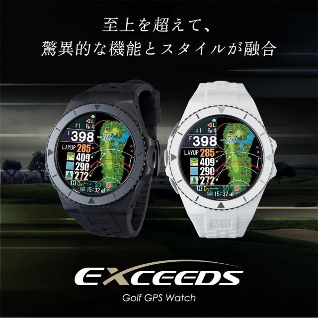 ショットナビ(Shot Navi) EXCEEDS ゴルフ GPSナビ 腕時計 1.4インチ大 
