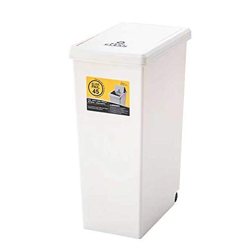 東谷(Azumaya-kk) フタ付きゴミ箱 ホワイト W27×D42×H60.5cm LFS-763WHの通販は 5,727円