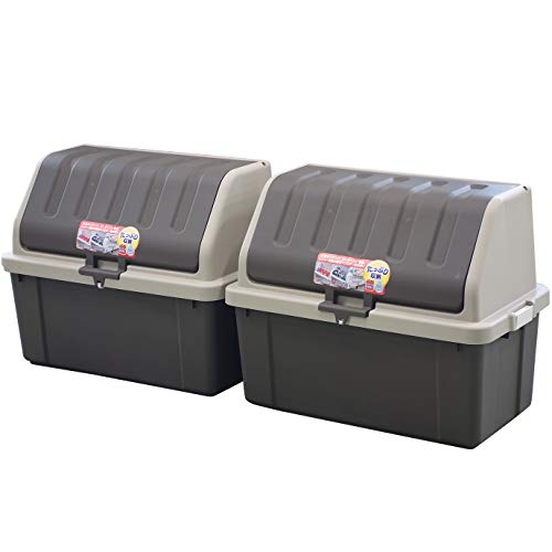 JEJアステージ ホームボックス 日本製 収納庫 家庭用 ベランダ ゴミ箱 物置 ブラウン920 2個セット DIY 工具箱 ガレージ アウトドア スポーツ 収納の通販は