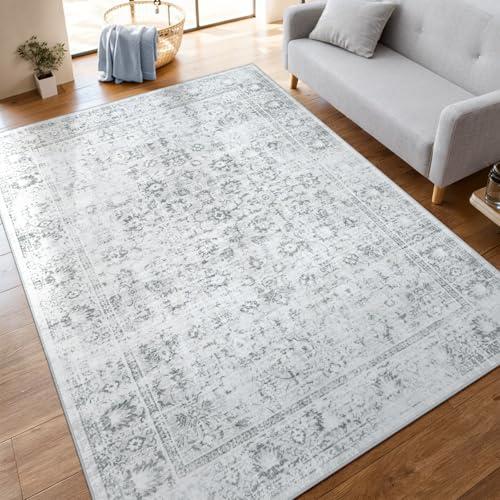 HAOCOO ラグ カーペット 3畳 洗える 200×250cm オールシーズン適用 絨毯 ペルシャ風 ラグマット ふわふわ おしゃれ 滑り止め ホットカーペット対応 防ダニ 防臭 防音 リビング 寝室 ダイニングマット アンティーク 花の通販は 19,600円