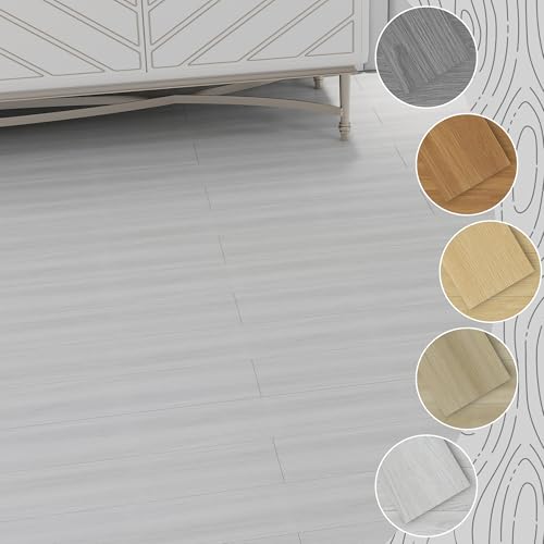 フロアタイル 置くだけ 木目 床 シート 接着剤不要 貼るだけ フローリング タイル シール式 ウッド 粘着シート 初心者OK 賃貸ok 防水 リノベーション DIY タイル 店舗 トレイ リメイクシート 床材 1畳分 12枚セット（柄番の通販は