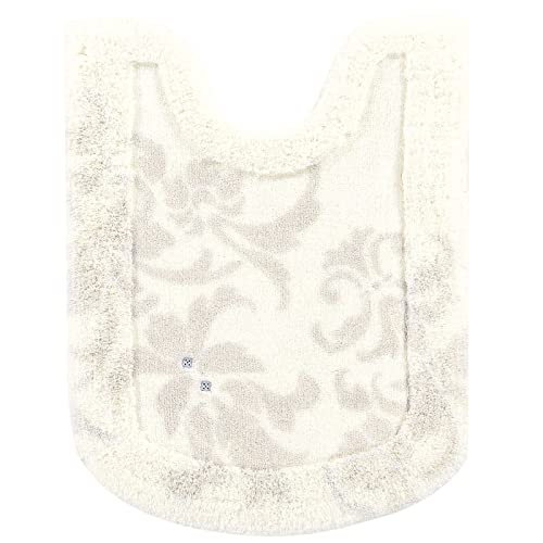 センコー NYNAS グラン ロング トイレマット 約90×70cm アイボリー ラインストーン付き エレガント 35719の通販はトイレマット