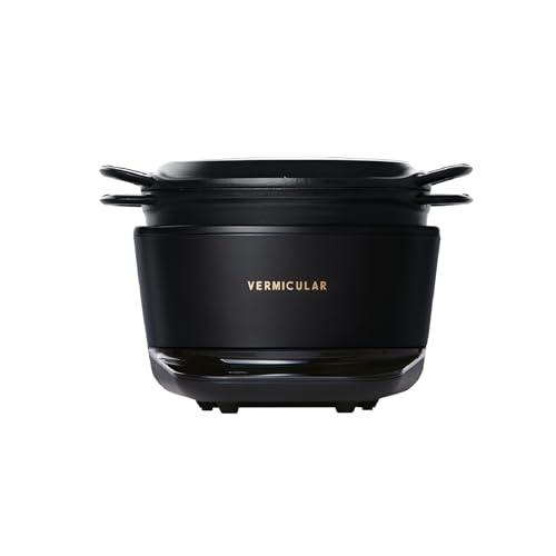 バーミキュラ ライスポット 5合炊き 炊飯器 プレミアムブラック リミテッドエディション 専用レシピブック付 RP23A-PB-Lの通販は