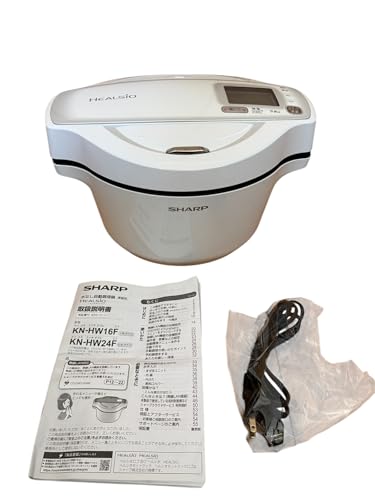 シャープ 水なし自動調理鍋 1.6L ホワイト系SHARP ヘルシオホットクック KN-HW16F-Wの通販は 51,500円