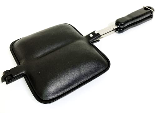 日本製 南部鉄器 岩鋳 Iwachu 手作りおやき角 ホットサンドメーカー 24031の通販は