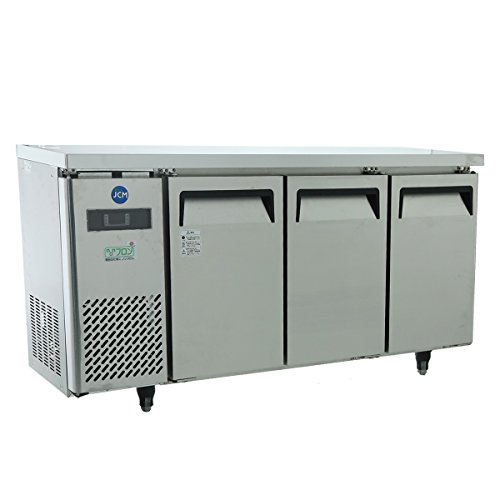 業務用(ジェーシーエム)JCM 省エネIシリーズ ヨコ型3ドア冷蔵庫 JCMR-1545T 210リットル 幅1500×奥行450×高さ800mm配送先の店舗名or会社名を記載下さいの通販は 72,930円