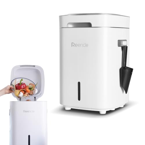 Reencle Prime 家庭用 生ごみ処理機 ハイブリッド式（ バイオ式 × 乾燥式 ） 全自動 強力脱臭システム 消音設計 (ホワイト)の通販は