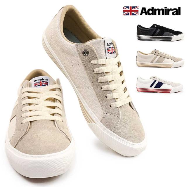 アドミラル Admiral スニーカー レスター ローカット AD611 メンズ ユニオンジャック スエード Admiral Leicester