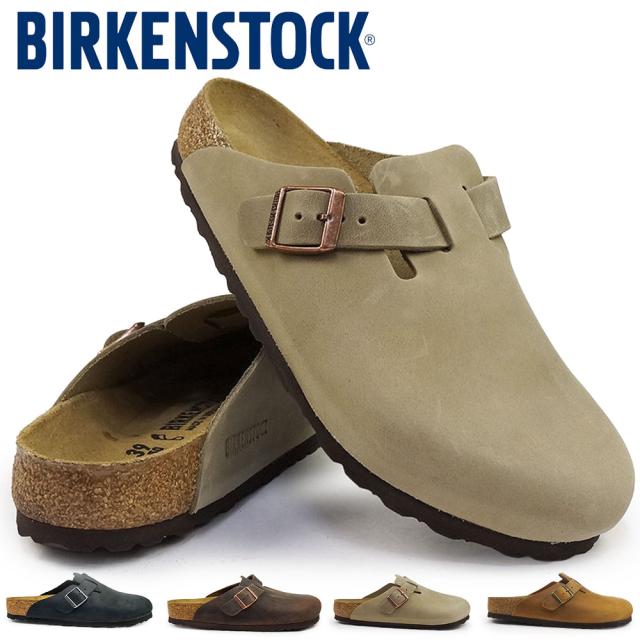ビルケンシュトック サンダル ボストン メンズ レディース オイルドレザー Boston BS クロッグ LEOI サンダル コンフォート BIRKENSTOCK