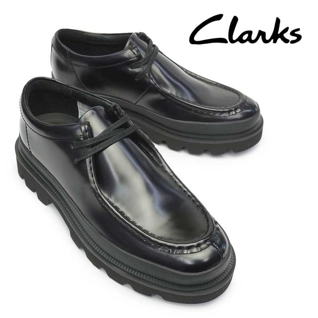 クラークス メンズ カジュアルシューズ バデルシーム 厚底 レースアップ Clarks Badell Seam