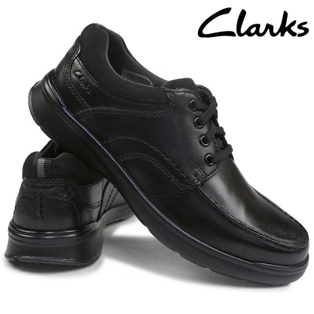 【25秋冬新作】 クラークス メンズ カジュアルシューズ コトレル エッジ 本革 レザー 軽量Clarks Cotrell Edge