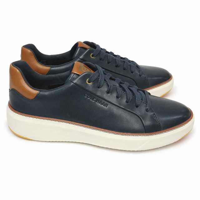 コールハーン メンズ レザースニーカー グランドプロ トップスピン スニーカー COLE HAAN GRANDPRO TOPSPIN  SNEAKER｜au PAY マーケット