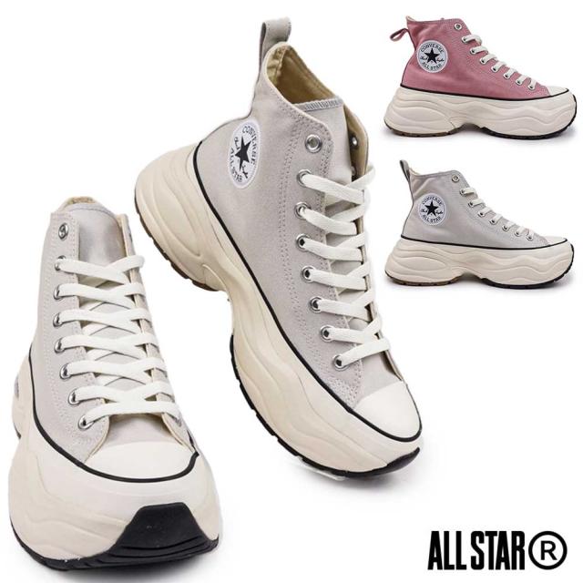 コンバース 厚底 スニーカー オールスター アール サージトレーナー HI メンズ レディース ハイカット CONVERSE ALL STAR R