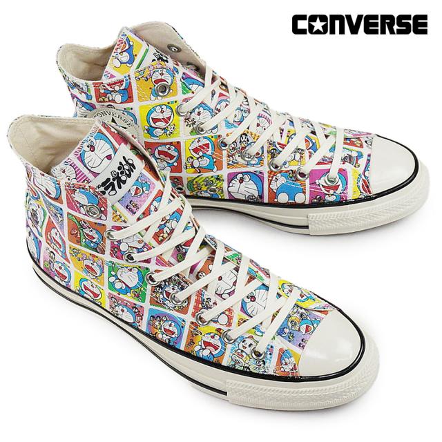 コンバース ドラえもん スニーカー オールスター エイジド TC HI レディース メンズ ハイカット オリジナル レトロ感 CONVERSE ALL STAR