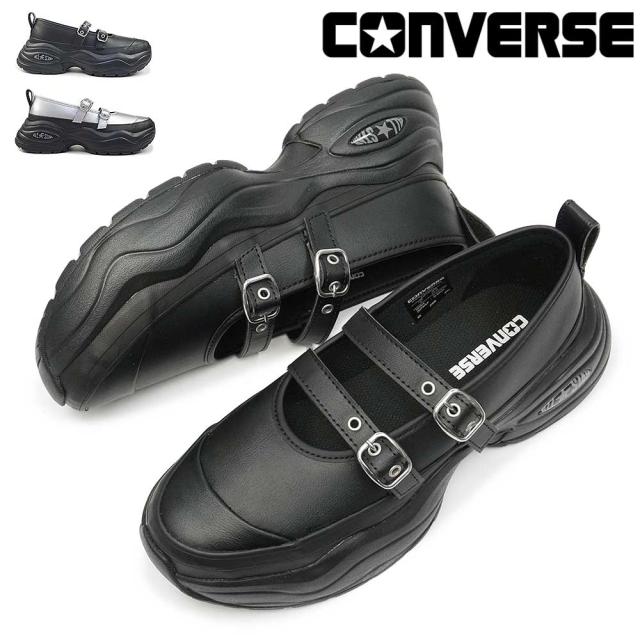 【25秋冬新作】 コンバース 厚底 レディース スニーカー オールスター サージトレーナー MJ ST OX ローカット メリージェーン 25秋冬新作】 コンバース 厚底 レディース スニーカー オールスター