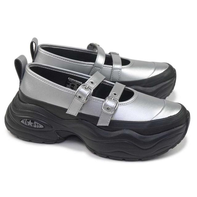 【25秋冬新作】 コンバース 厚底 レディース スニーカー オールスター サージトレーナー MJ ST OX ローカット メリージェーン 25秋冬新作】 コンバース 厚底 レディース スニーカー オールスター