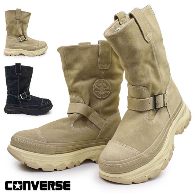 【25秋冬新作】 コンバース スニーカー ブーツ オールスター トレックウェーブ ウエスタンブーツ ＨＩ 厚底 メンズ レディース