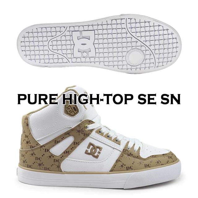 DC メンズ スニーカー ピュア ハイトップ SE SN DM251302 レディース