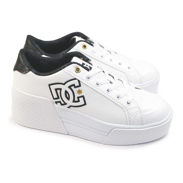 DC レディース 厚底スニーカー チェルシー ライト ウェッジ DW241601