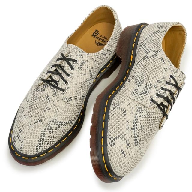 ドクターマーチン 2046 パイソンプリントスエード 5ホールシューズ