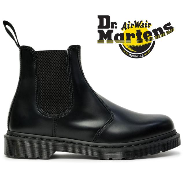ドクターマーチン　サイドゴアブーツ ブラック DrMartens ドクターマーチン ブラックステッチ サイドゴア