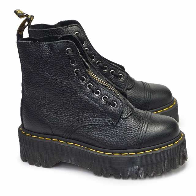 ドクターマーチンSINCLAIRダブルソールセンタージップ厚底UK4シンクレアMartens_milk