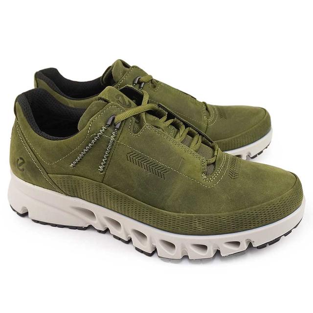 エコー 靴 防水 レザースニーカー メンズ 880124 マルチベント ロー M