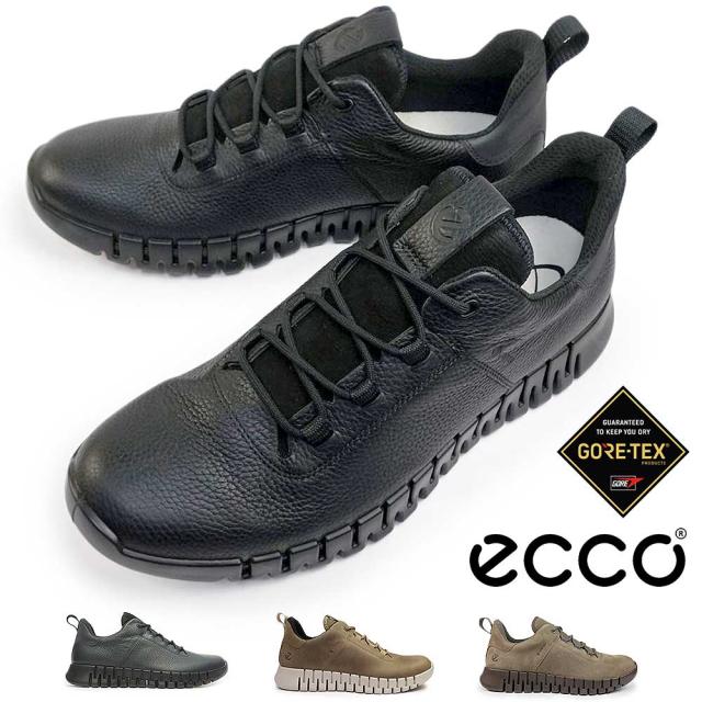 エコー 靴 メンズ 防水 レザースニーカー 525224 ECCO GRUUV GORE-TEX ECCO GRUUV MEN