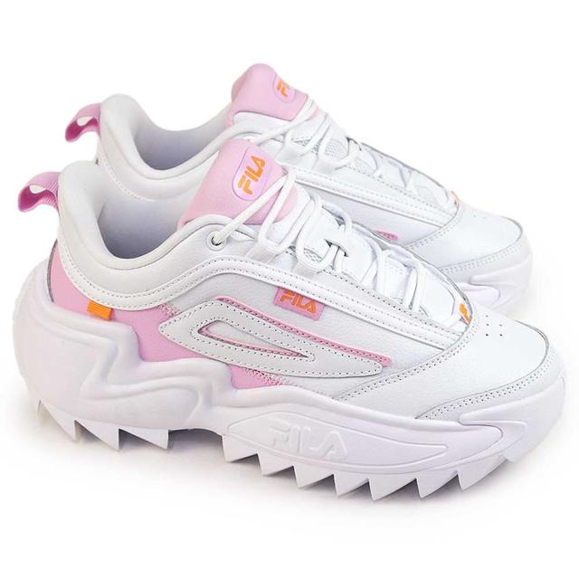 フィラ　厚底スニーカー　24.0 FILA 爆買 フィラ 厚底 スニーカー レディース MB 24