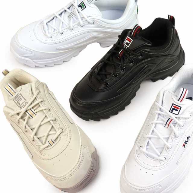 フィラ スニーカー レディース 厚底 ディストーター プレミアム WSS23012 WFW23034 シャークソール FILA Distorter  Premiumの通販はau PAY マーケット - マイスキップ | au PAY マーケット－通販サイト