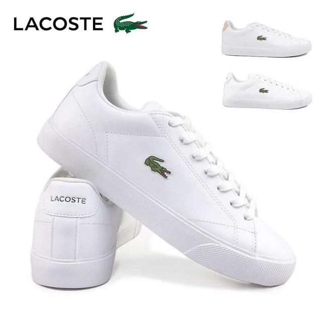【25秋冬新作】 ラコステ スニーカー レディース 白 靴 レザー シューズ レロンド セット 125 1 CFA 49CFA0037LACOSTE LEROND SET
