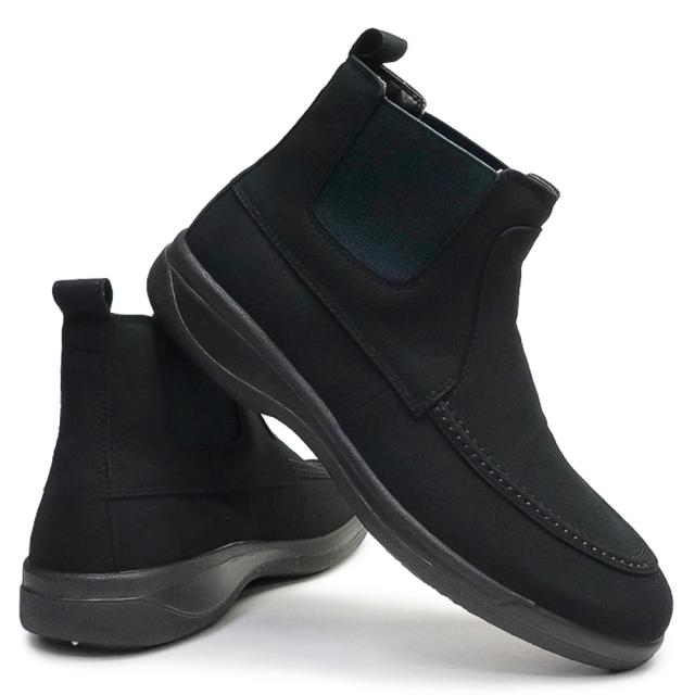 ムーンスター 防水 防滑 メンズ サイドゴアブーツ SPH8966CSR 雪国 雪