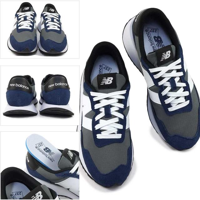 ニューバランス スニーカー メンズ MS237 new balance ネイビー