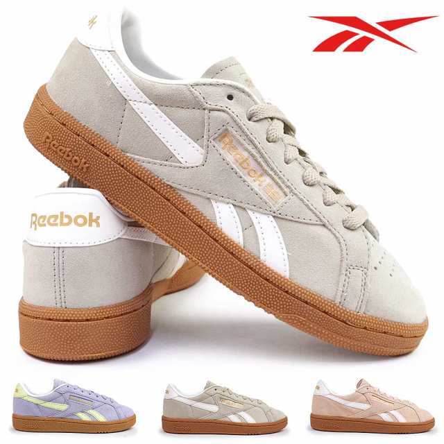 リーボック スニーカー レディース クラブシー グラウンズ UK ローカット スエード カジュアル Reebok CLUB C GROUNDS UK