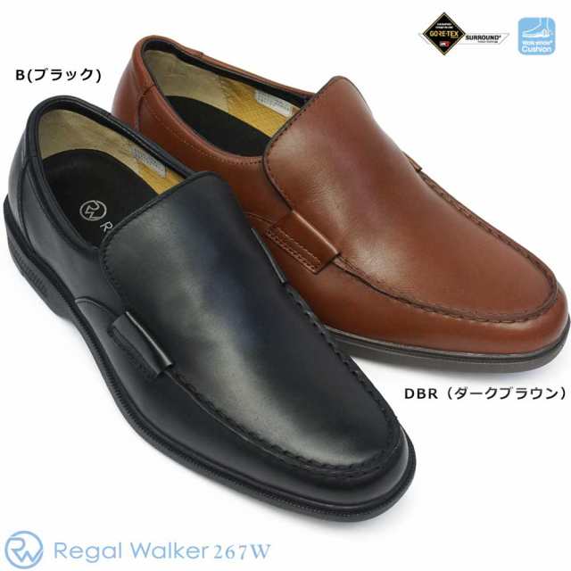 REGAL WALKER GORE-TEX リーガル ゴアテックス スリッポン - ドレス