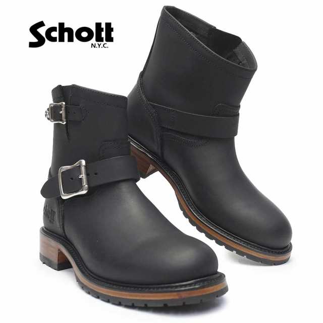 ショット 防水 メンズ エンジニアブーツ Charger Boots S25503 本革 ワンスターコレクション Schottの通販は 29,315円
