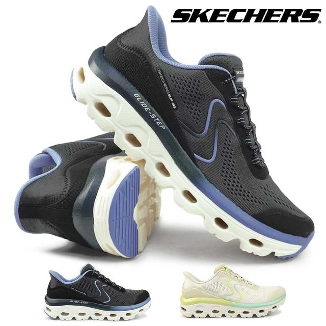 スケッチャーズ レディース スニーカー 180272 グライドステップ ソール スリッポン SKECHERS GLDE-STEP SOLEの通販は