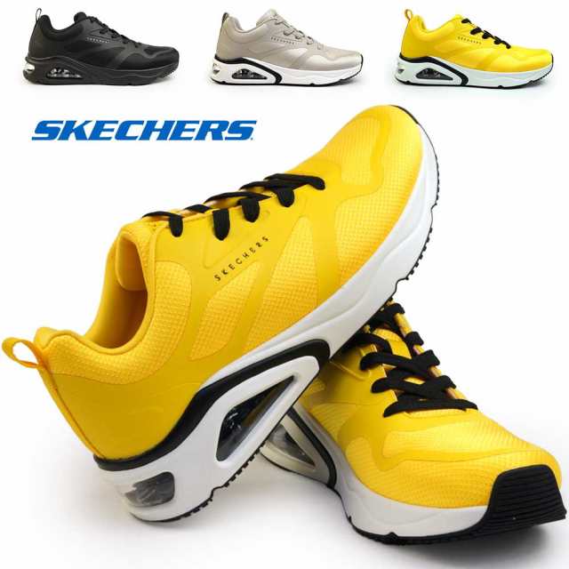 スケッチャーズ メンズ スニーカー トレスエア ウノ 183070 エアー クッション SKECHERS TRES AIR UNO REVOLUTION AIRY